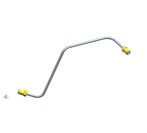 Front brake pipe 2（4.76PVF）